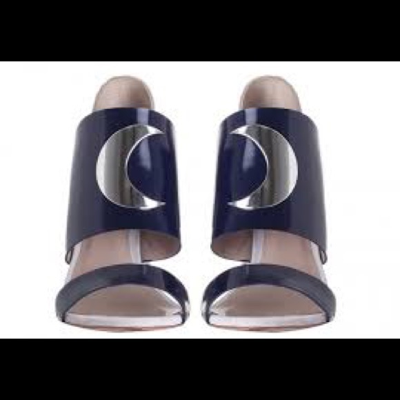 lunar navy sandals
